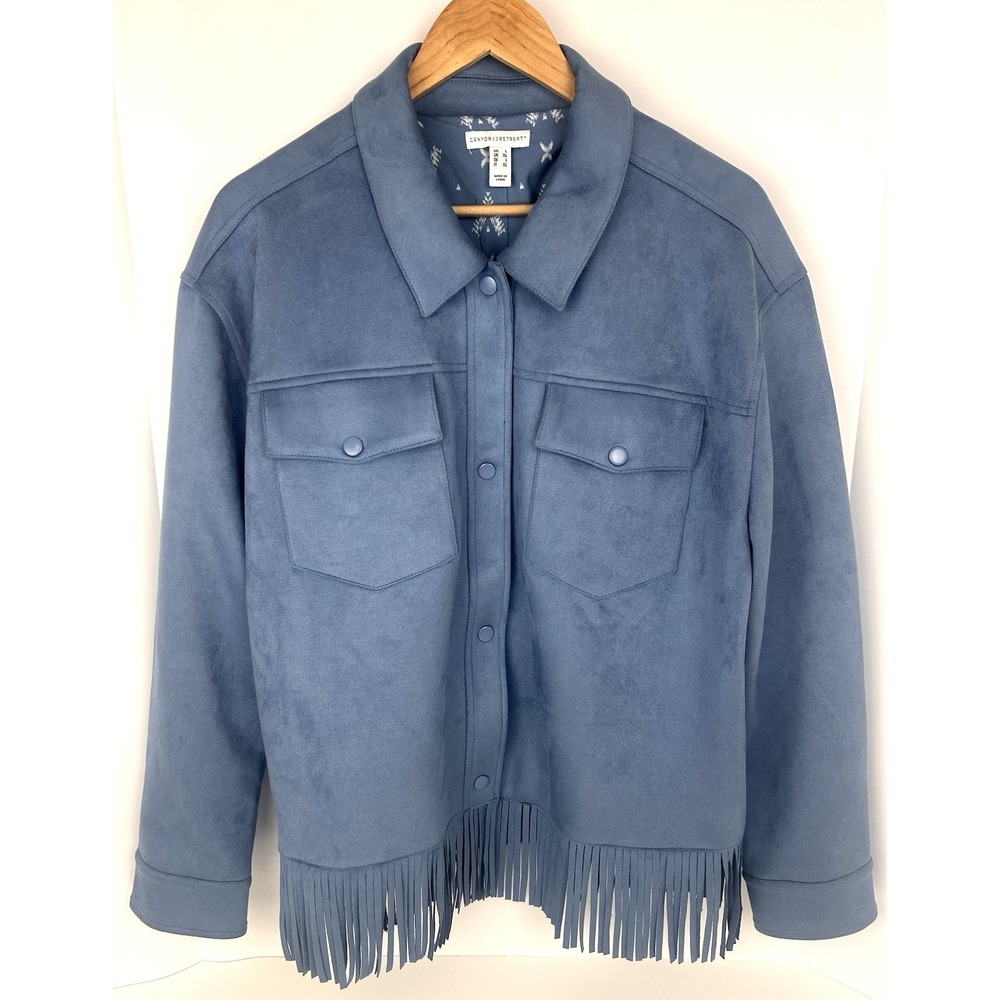 Canyon River blues fringe jacket